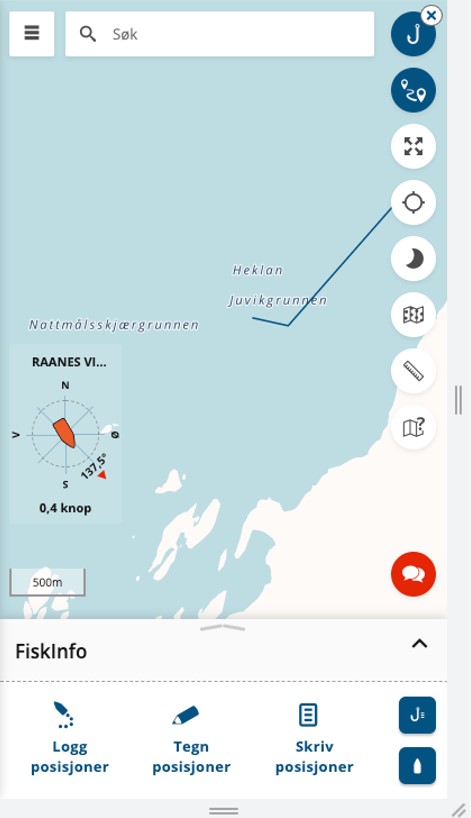 Ulike måter å melde inn redskap.