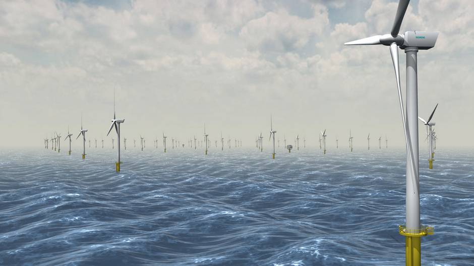 Sju av femten vindanlegg på havet vil konsekvenser for fiskeriene. Foto: Statoil 