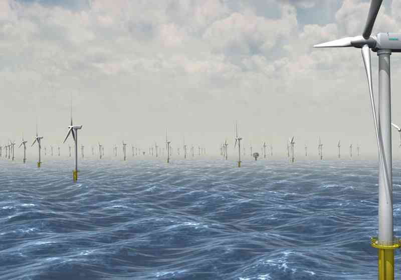 Sju av femten vindanlegg på havet vil konsekvenser for fiskeriene. Foto: Statoil