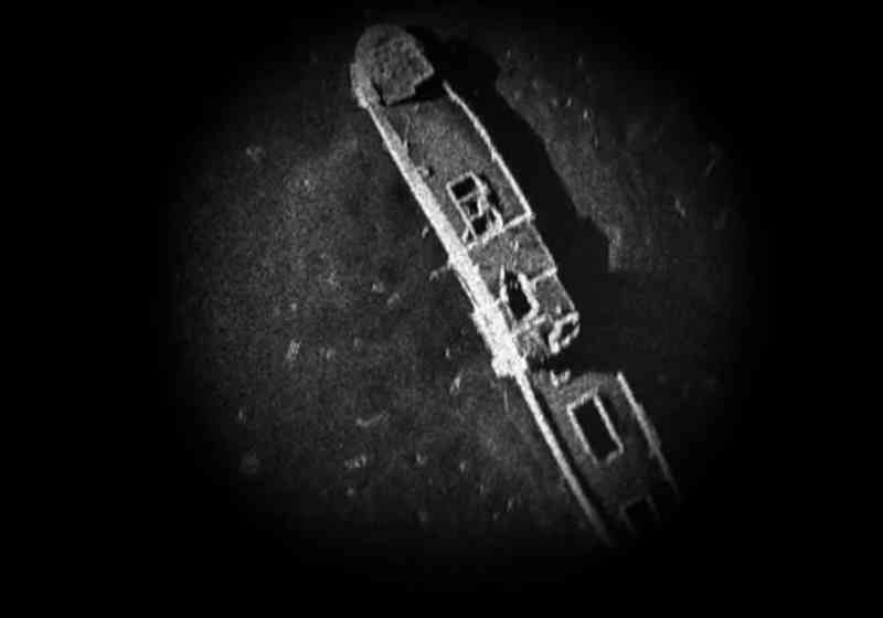 I 2009 var det opp mot 40 slike skipsvrak fra Andre verdenskrig funnet i Skagerak. Foto: FFI.