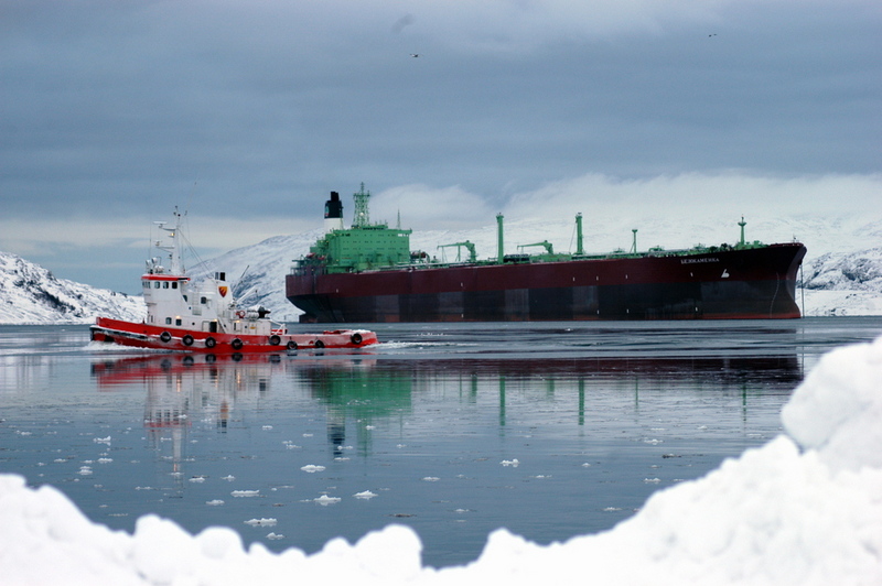 Oljetankeren Belokamenka. Foto: Barentssekretariatet.