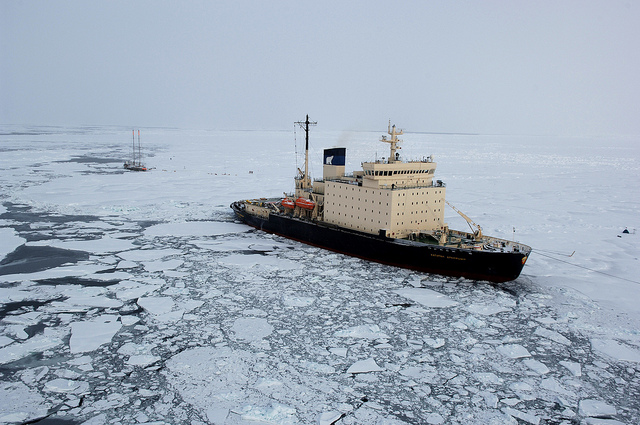 Økt trafikk i Arktis. Foto: Mike Dunn/NOAA/NABOS