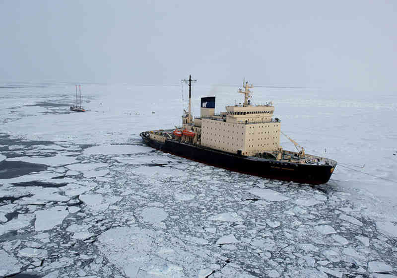 Økt trafikk i Arktis. Foto: Mike Dunn/NOAA/NABOS