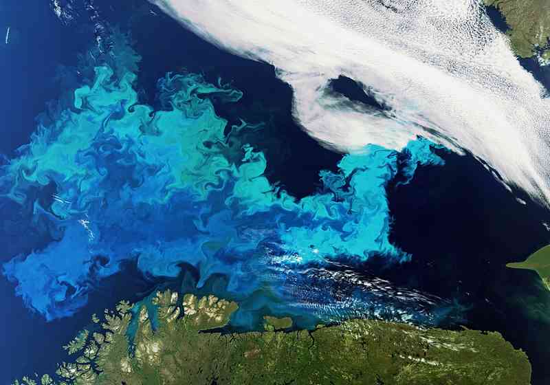 Mer fokus på informasjon om hav og kyst fra norske satellitter. Foto: ESA/Envisat.