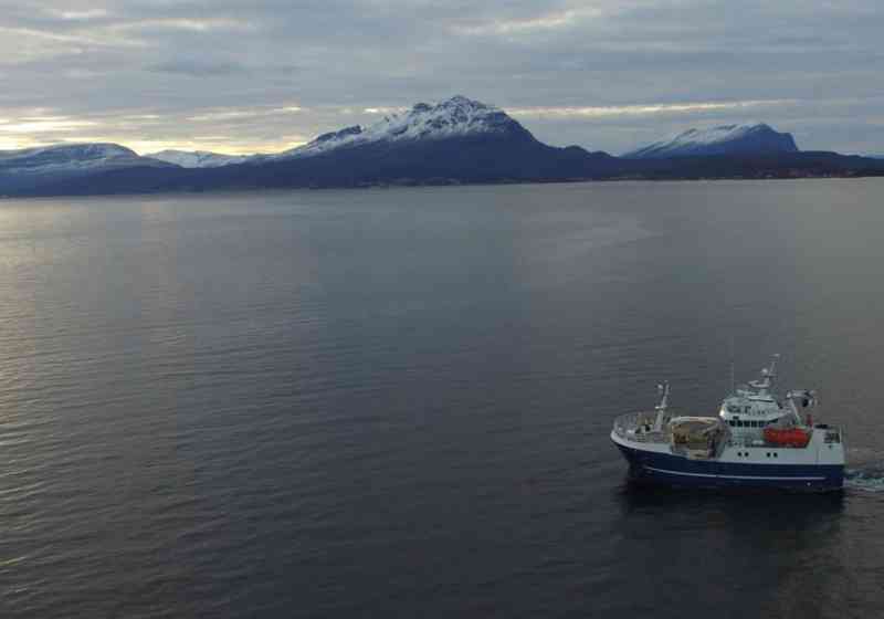 MS "Nordsild" er en av båtene som nå skal bruke bunnkart under fiske i 2018. Foto: Arvesen AS.